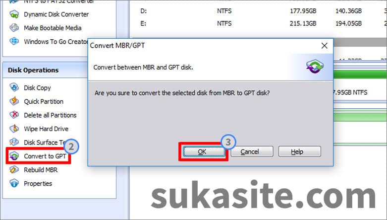 mbr2 - Cara Mudah Merubah Jenis Partisi Hardisk (GPT dan MBR) Merubah Partisi hardisk MBR ke GPT 2
