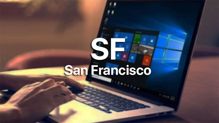 Instal font SF pro