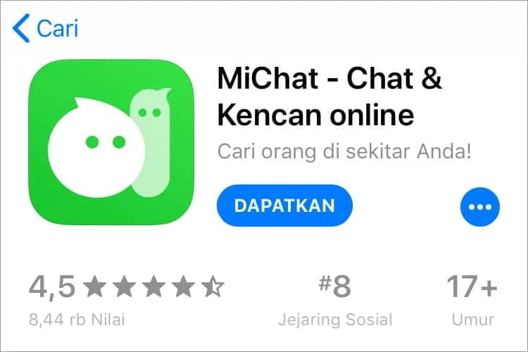 Cara Hapus Akun MiChat