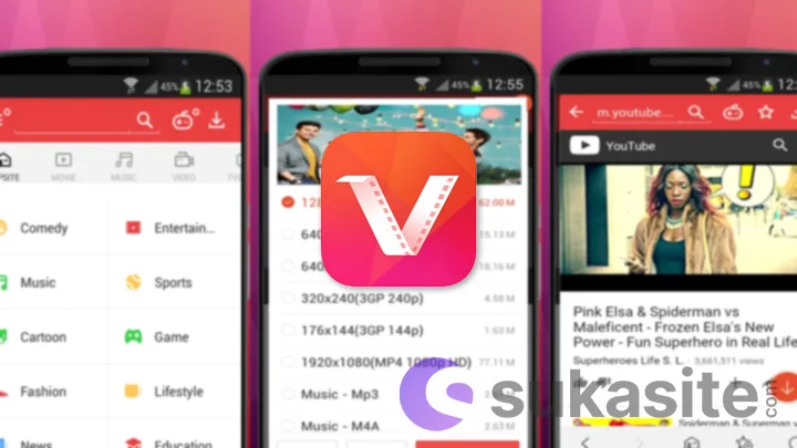 Aplikasi pengunduh video Youtube VidMate