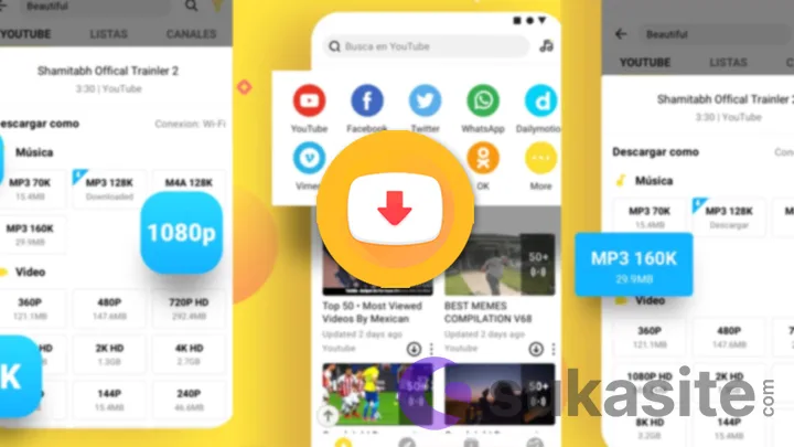 Aplikasi pengunduh video Youtube SnapTube