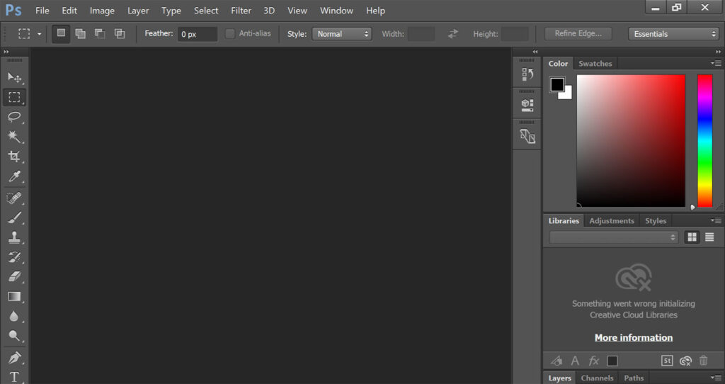 Aplikasi Desain Baju PC Adobe Photoshop