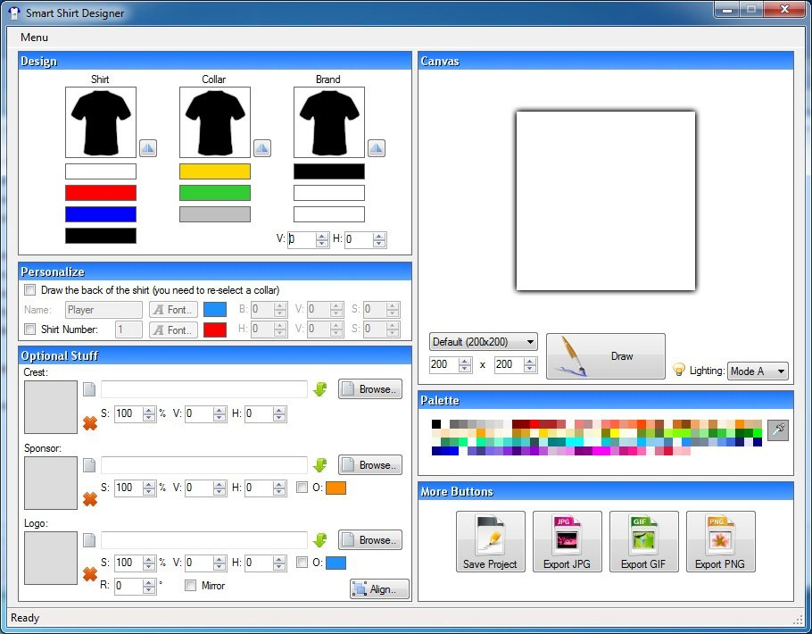 Aplikasi Desain Baju PC Smart Shirt Designer