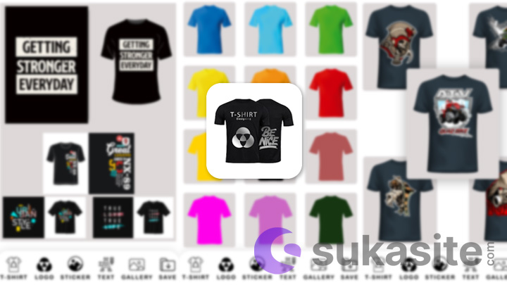Aplikasi Desain Baju di HP T Shirt Design