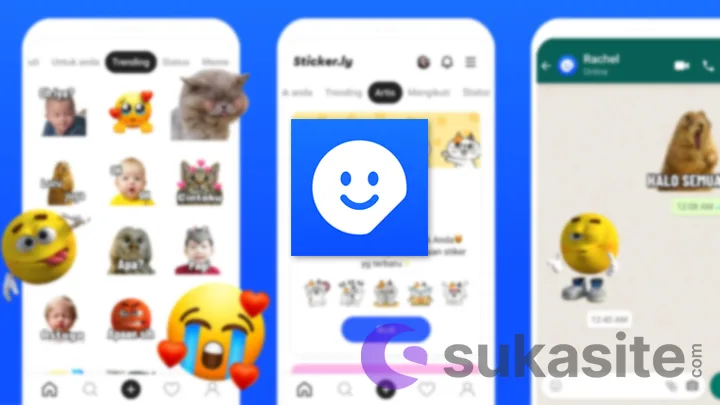 13 Aplikasi Pembuat Stiker WA Terbaik dan Populer Aplikasi Pembuat Stiker WA Sticker.ly