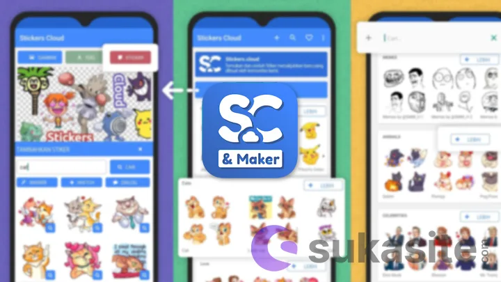 13 Aplikasi Pembuat Stiker WA Terbaik dan Populer Aplikasi Pembuat Stiker WA Stickers Cloud & Sticker Maker