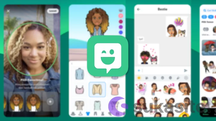 13 Aplikasi Pembuat Stiker WA Terbaik dan Populer Aplikasi Pembuat Stiker WA Bitmoji