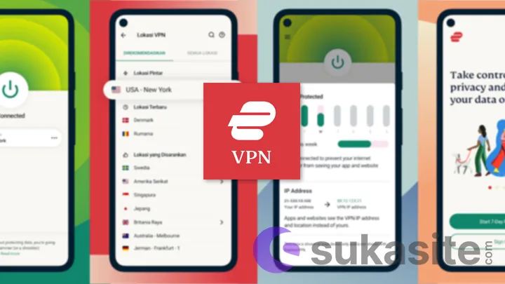 Aplikasi VPN Terbaik HP ExpressVPN