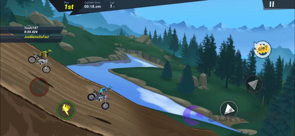 Rekomendasi 20 Game Balap Motor Terbaik untuk Android Game balap motor Mad Skills Motocross 3