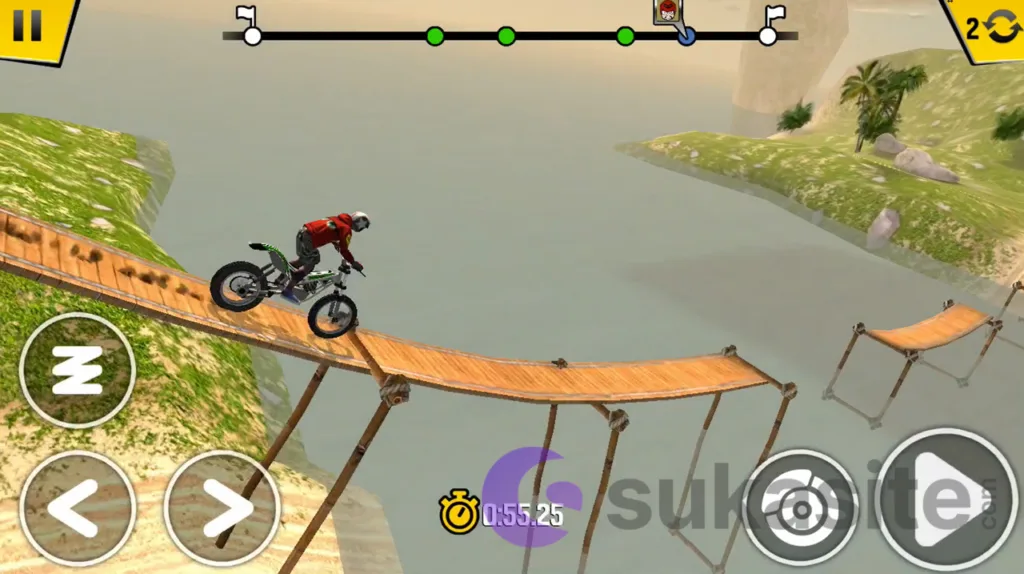 Rekomendasi 20 Game Balap Motor Terbaik untuk Android Game balap motor Trial Xtreme 4 Bike Racing