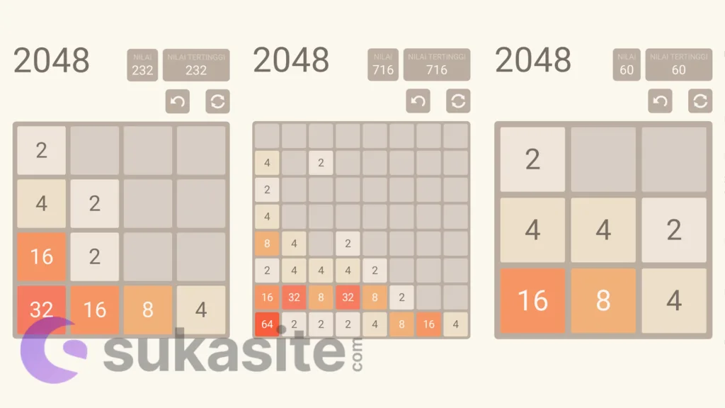 22 Game Asah Otak untuk Android Terbaik dan Menantang Game Asah Otak 2048