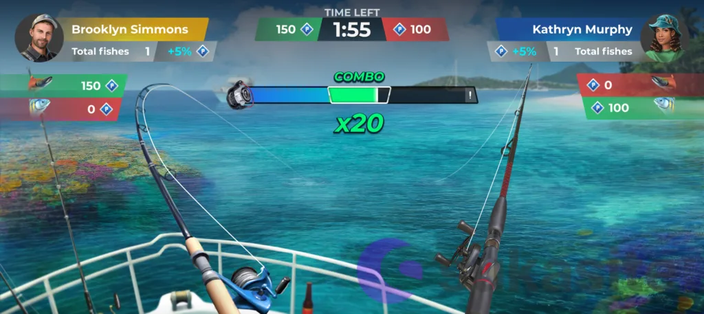 15 Game Memancing Ikan Terbaik dan Seru untuk Android Game Memancing Ikan Fishing Rival: Fish Every Day!