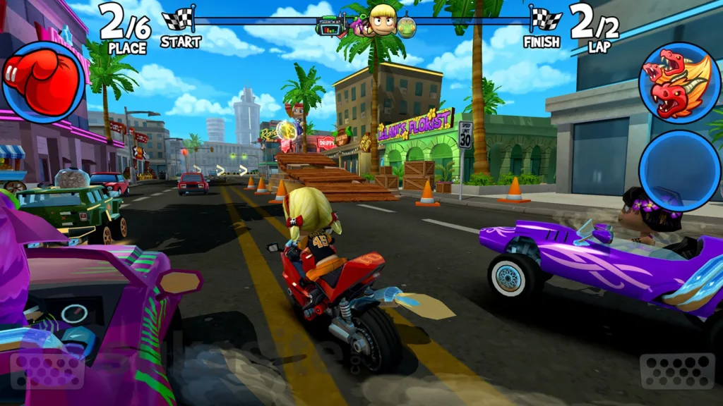 21 Game Balap Mobil di Android Terbaik dan Paling Seru Game balap mobil Beach Buggy Racing 2
