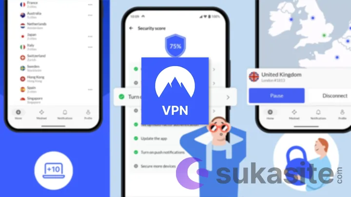 Aplikasi VPN Terbaik HP NordVPN