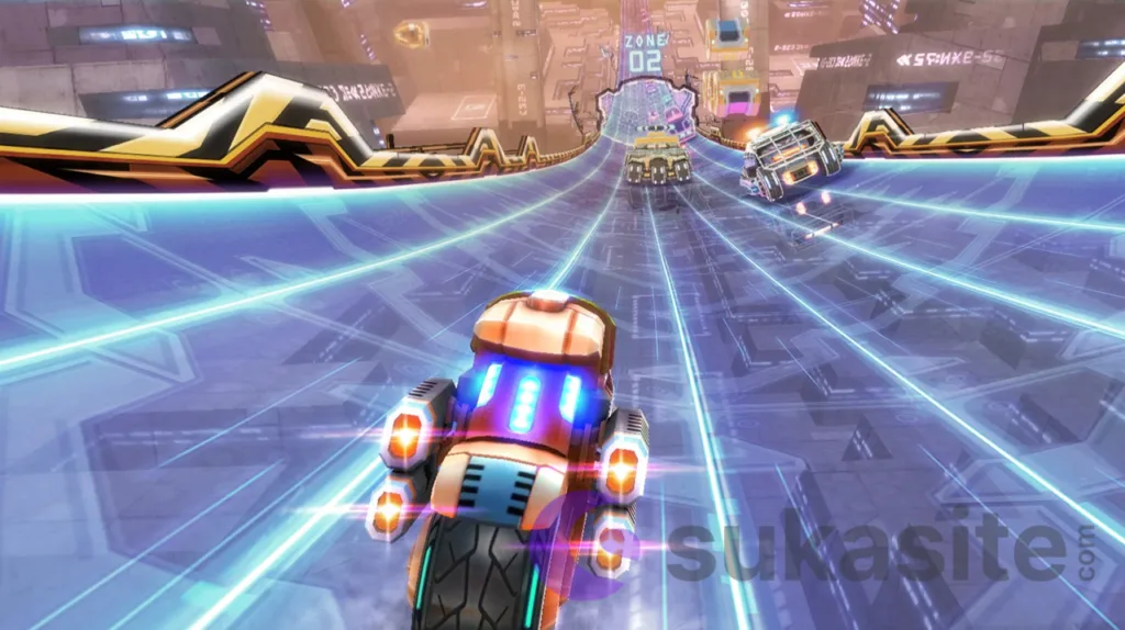 Rekomendasi 20 Game Balap Motor Terbaik untuk Android Game balap motor 32SECS Neon City Rider