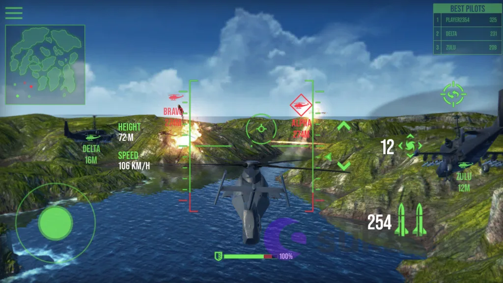 24 Game Perang Pesawat Tempur Terbaik untuk Android Game Perang Pesawat Tempur Modern War Choppers