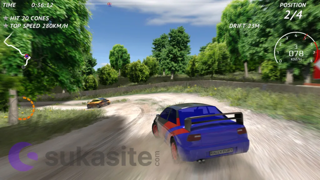21 Game Balap Mobil di Android Terbaik dan Paling Seru Game balap mobil Rally Fury