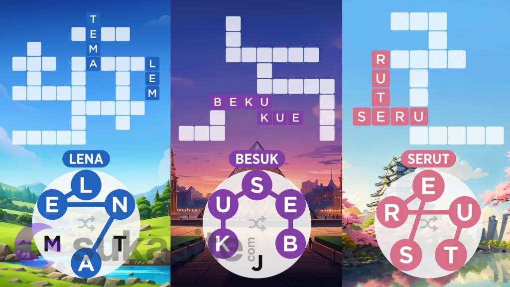 22 Game Asah Otak untuk Android Terbaik dan Menantang Game Asah Otak Words of Wonders: Crossword