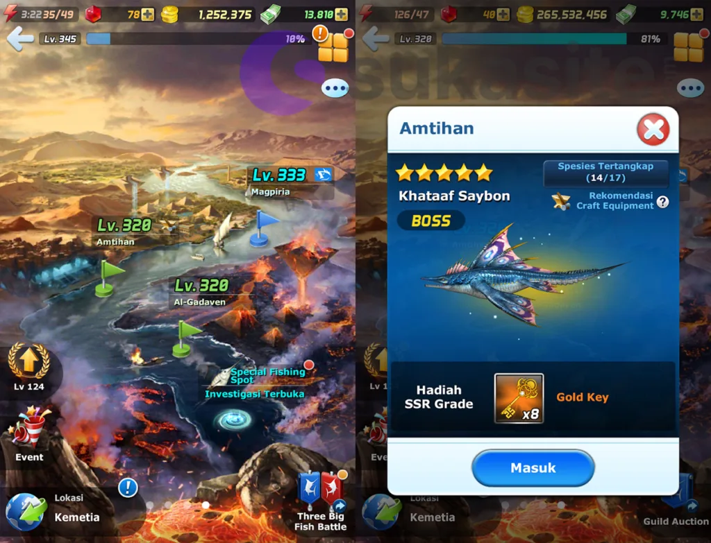 15 Game Memancing Ikan Terbaik dan Seru untuk Android Game Memancing Ikan Ace Fishing: Wild Catch