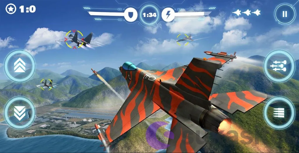 24 Game Perang Pesawat Tempur Terbaik untuk Android Game Perang Pesawat Tempur Ace Force