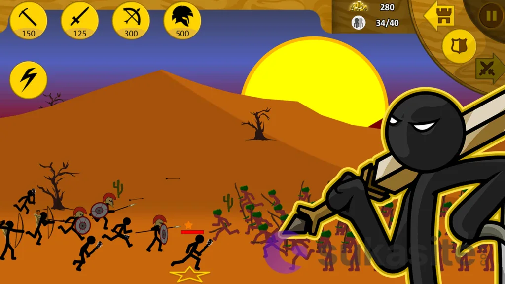 21 Game Perang Android Terbaik dan Terupdate Game perang Android Stick War