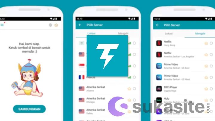 Aplikasi VPN Terbaik HP Thunder VPN