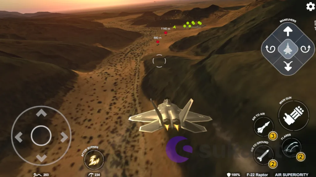 24 Game Perang Pesawat Tempur Terbaik untuk Android Game Perang Pesawat Tempur AeroMayhem