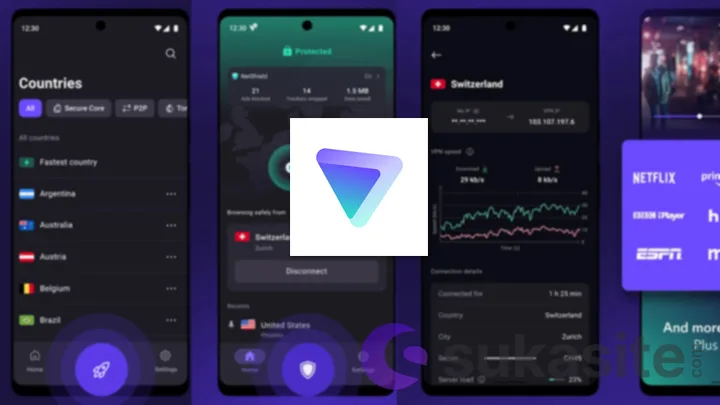 Aplikasi VPN Terbaik HP Proton VPN