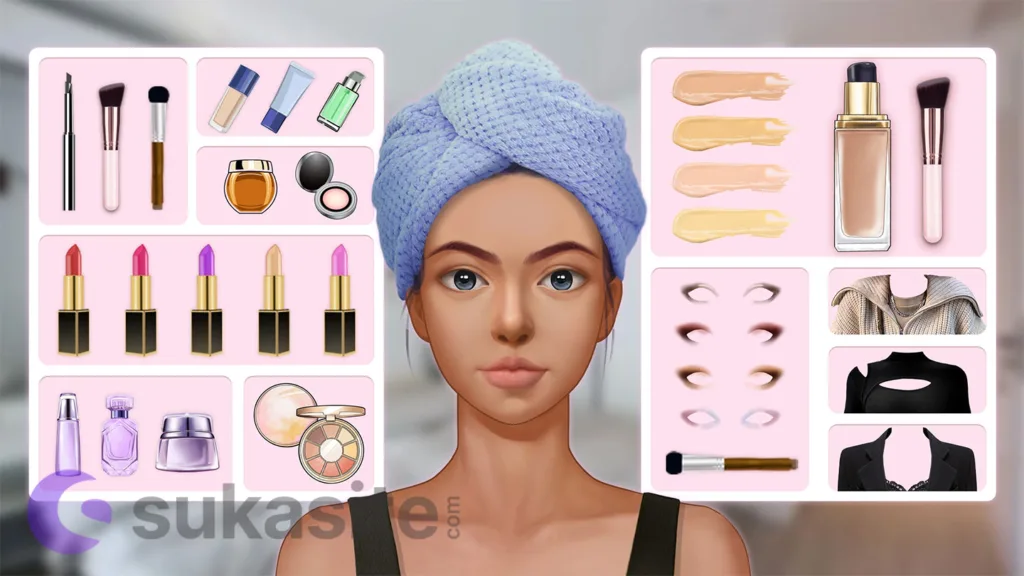 15 Game Merias Wajah Terbaik dan Cantik di Android Game Merias Wajah Makeup Stylist: Makeup Game