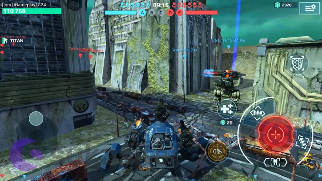Game Robot War Robots Multiplayer Battles