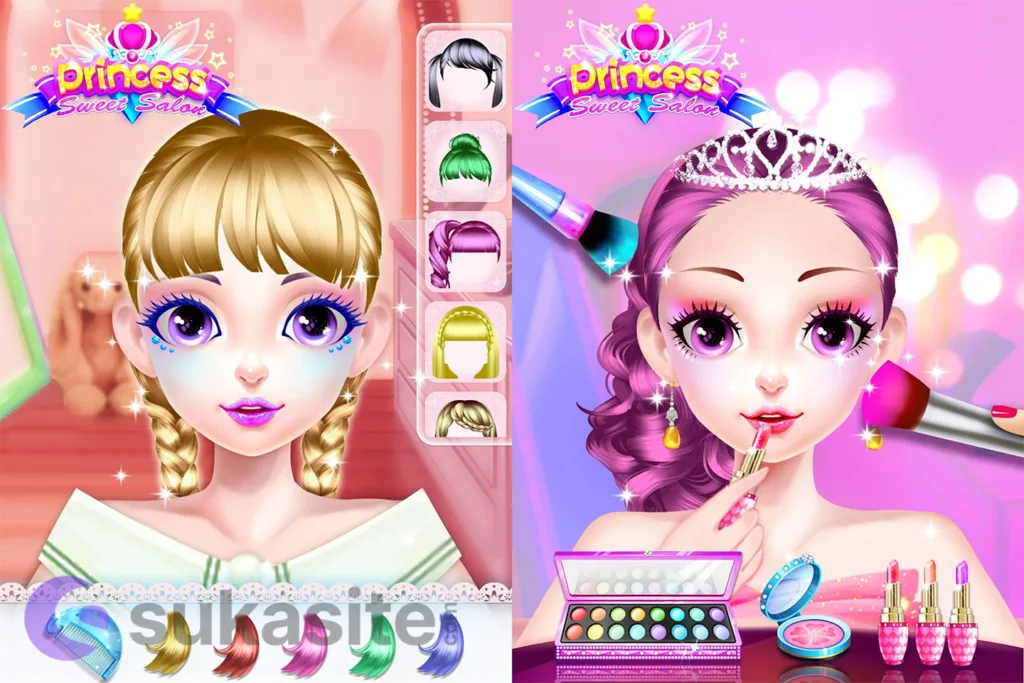 15 Game Merias Wajah Terbaik dan Cantik di Android Game Merias Wajah Princess Dress up Games