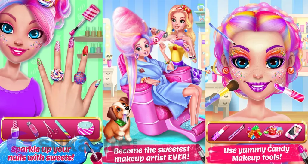 15 Game Merias Wajah Terbaik dan Cantik di Android Game Merias Wajah Candy Makeup Beauty Game