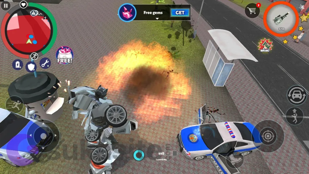 Game Robot Robot Car