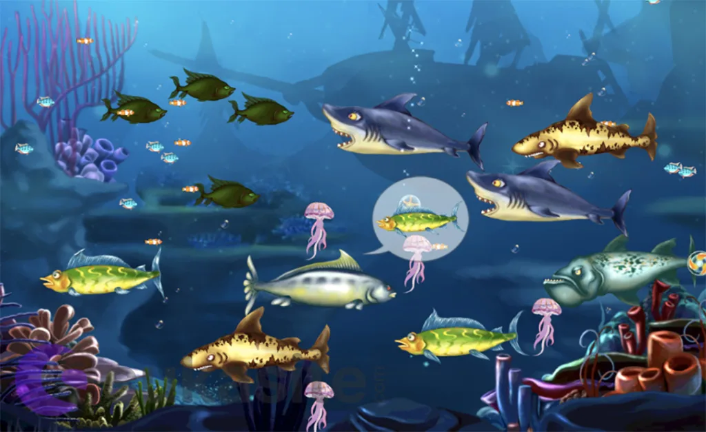 Game Ikan Big fish eat small fish