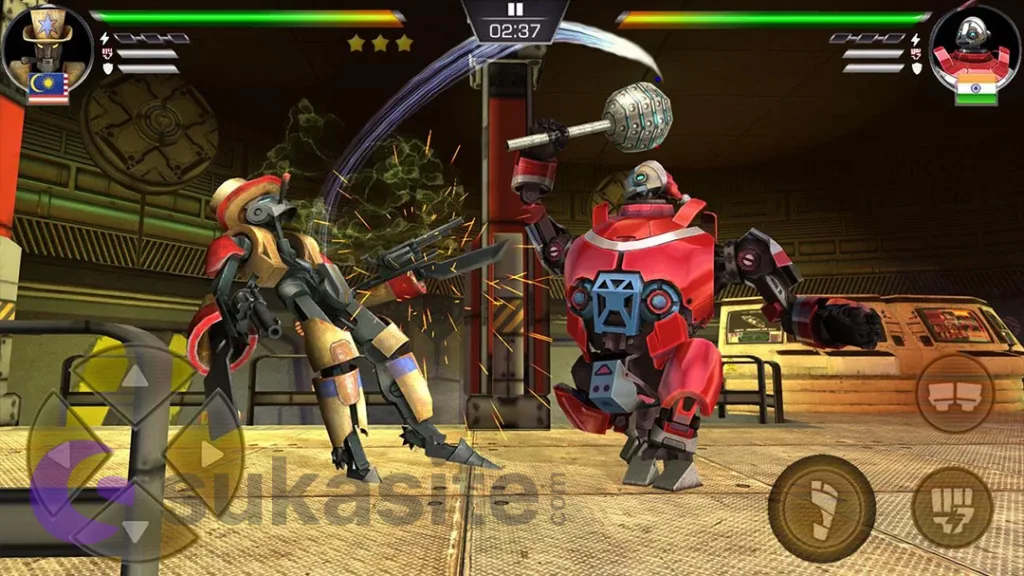 Game Robot Clash Of Robots Fighting Game