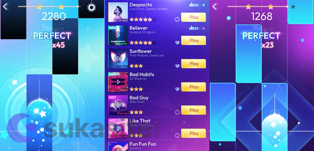 21 Game Piano Tiles Terbaik untuk Dimainkan di Android Game Piano Tiles Rhythm Tiles: Piano Game