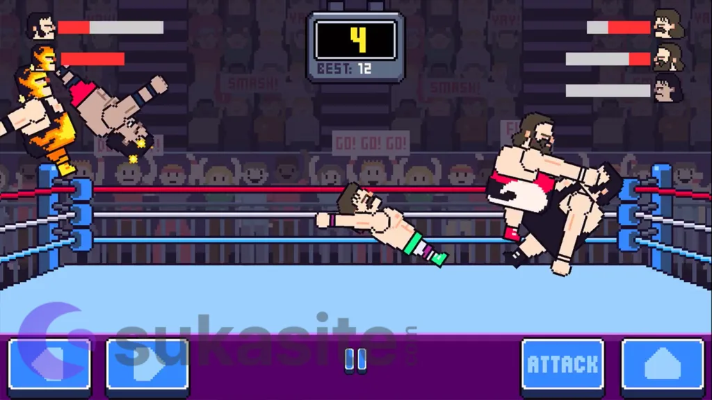 Game Smackdown Rowdy Wrestling