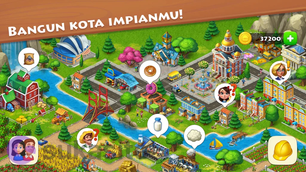 Game Membangun Kota Township