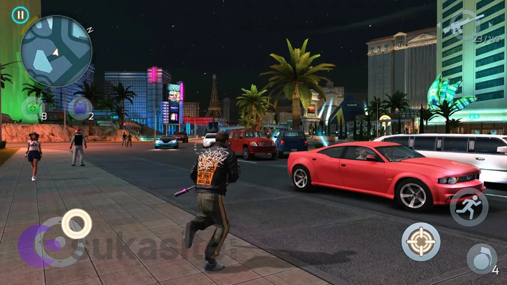 Game Open World Android Gangstar Vegas: World of Crime