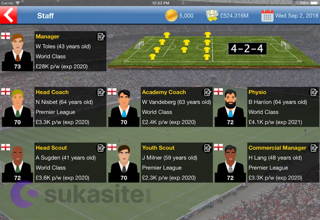 19 Game Manager Bola Terbaik untuk HP Android Game Manager Bola Soccer Tycoon: Football Game