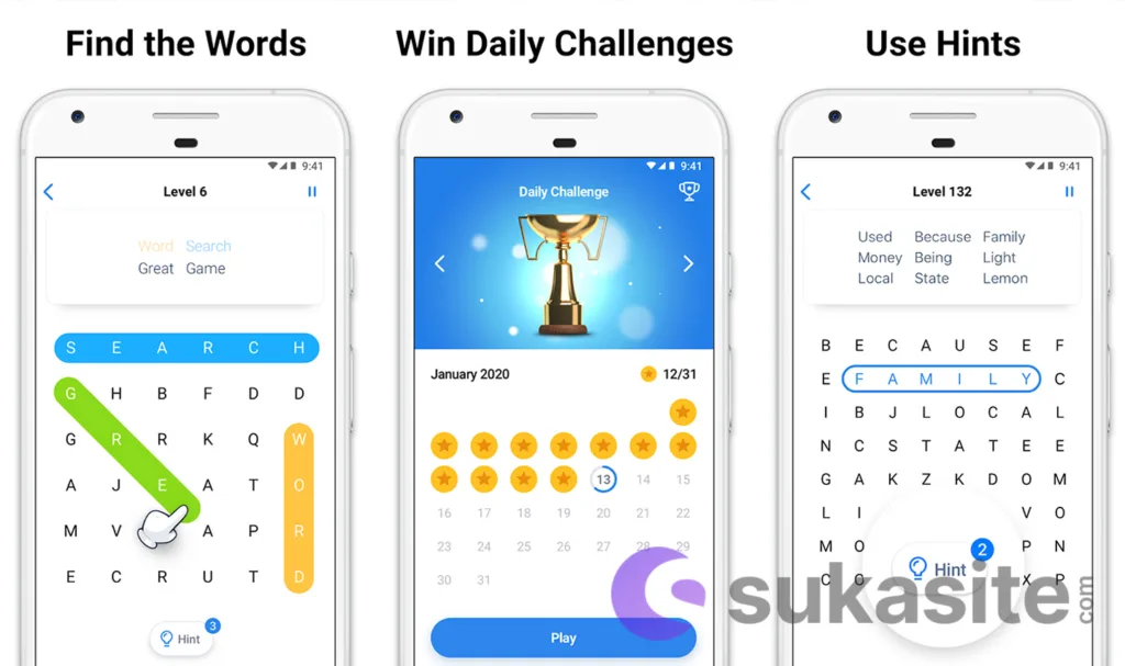 21 Game Tebak Kata Terbaik dan Menyenangkan untuk Android Game Tebak Kata Word Search – Crossword Puzzle