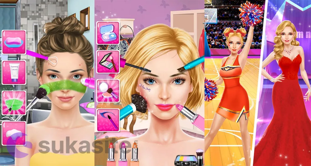 15 Game Merias Wajah Terbaik dan Cantik di Android Game Merias Wajah Back-to-School Makeup Games