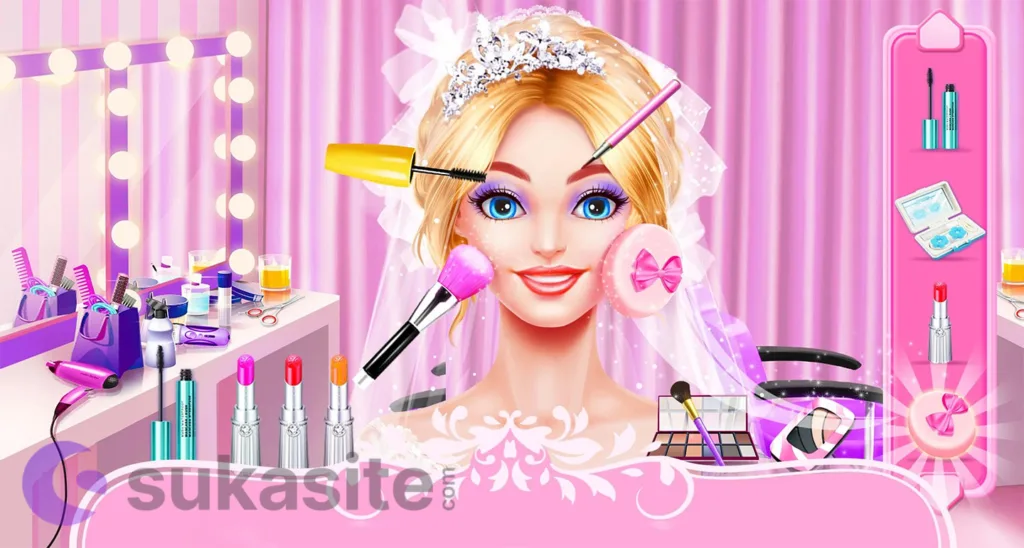 15 Game Merias Wajah Terbaik dan Cantik di Android Game Merias Wajah Makeup Games: Wedding Artist