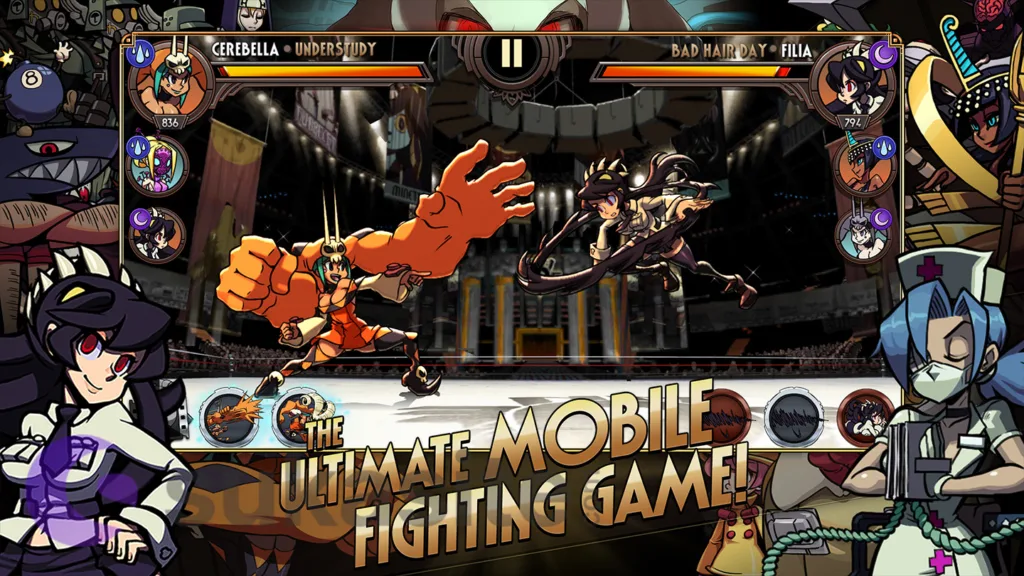 Game Smackdown Skullgirls: Fighting RPG