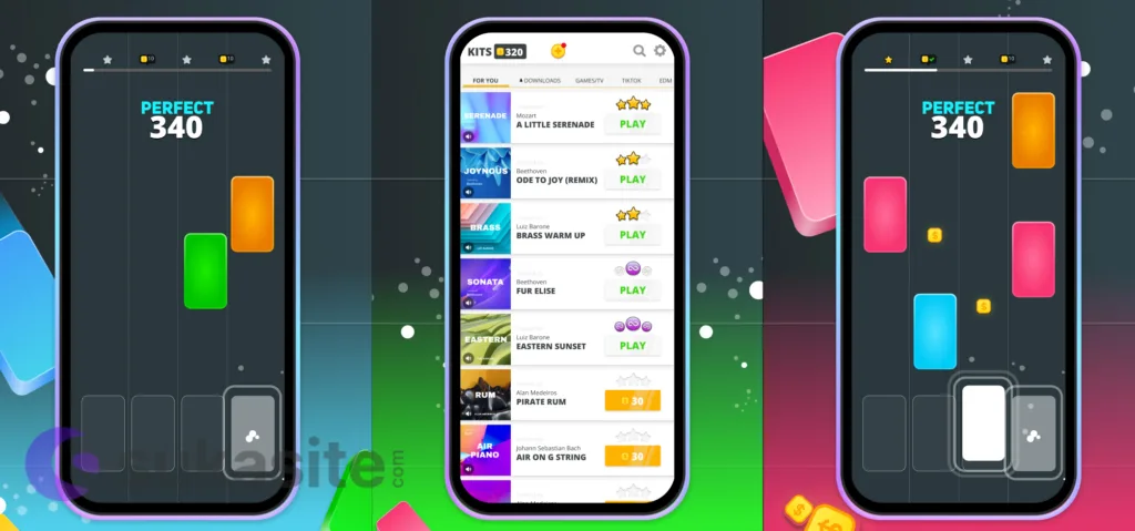21 Game Piano Tiles Terbaik untuk Dimainkan di Android Game Piano Tiles Infinite Tiles: EDM & Piano