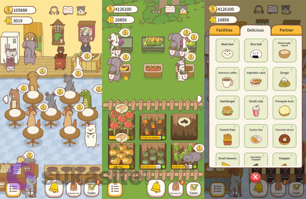 23 Game Kucing untuk Android yang Lucu dan Menggemaskan Game Kucing Cat Restaurant 2