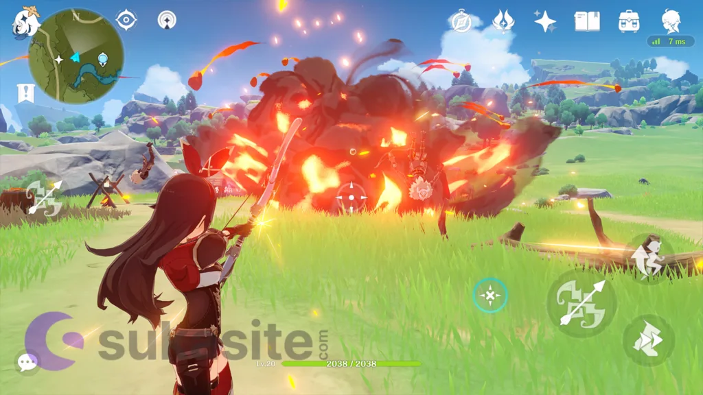 Game Open World Android Genshin Impact