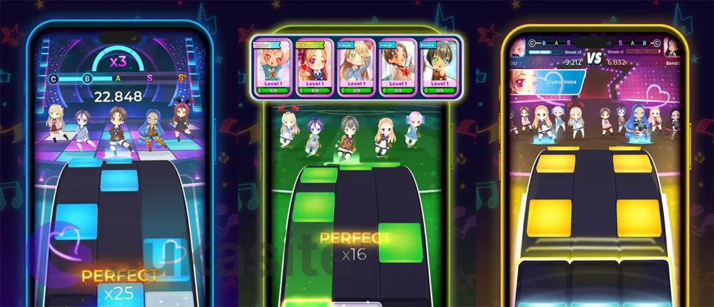 21 Game Piano Tiles Terbaik untuk Dimainkan di Android Game Piano Tiles Magic Beat: Anime Music Duet