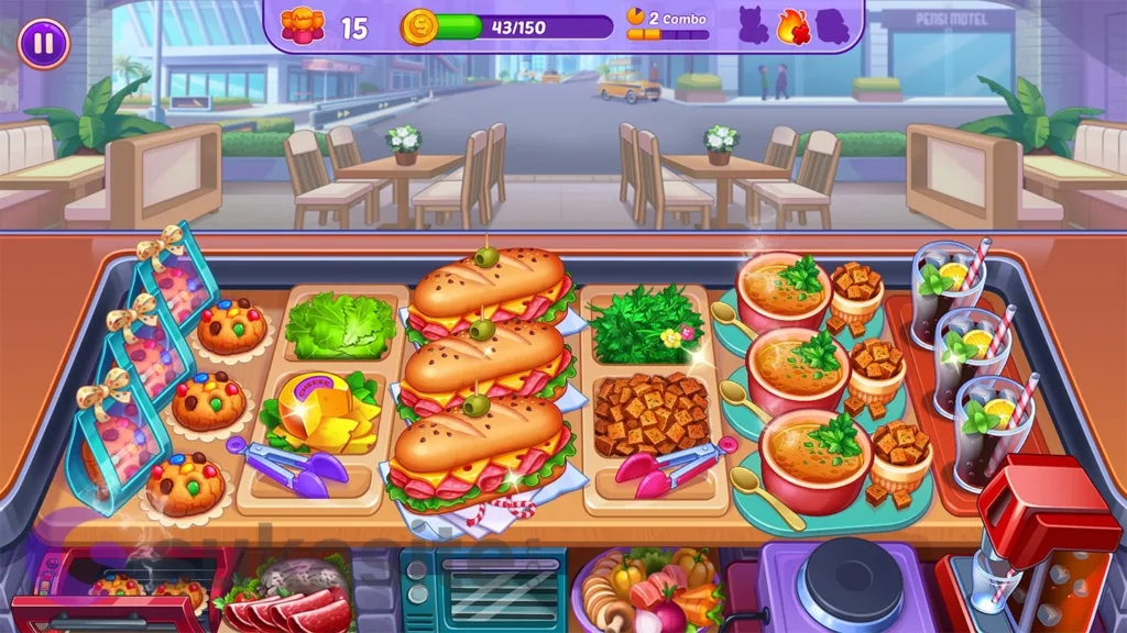 26 Game Memasak Penuh Cita Rasa dan Seru untuk Android Game Memasak Cooking Crush – Cooking Game