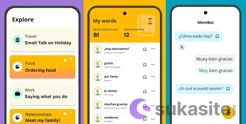Game Belajar Bahasa Inggris Memrise: Languages for life